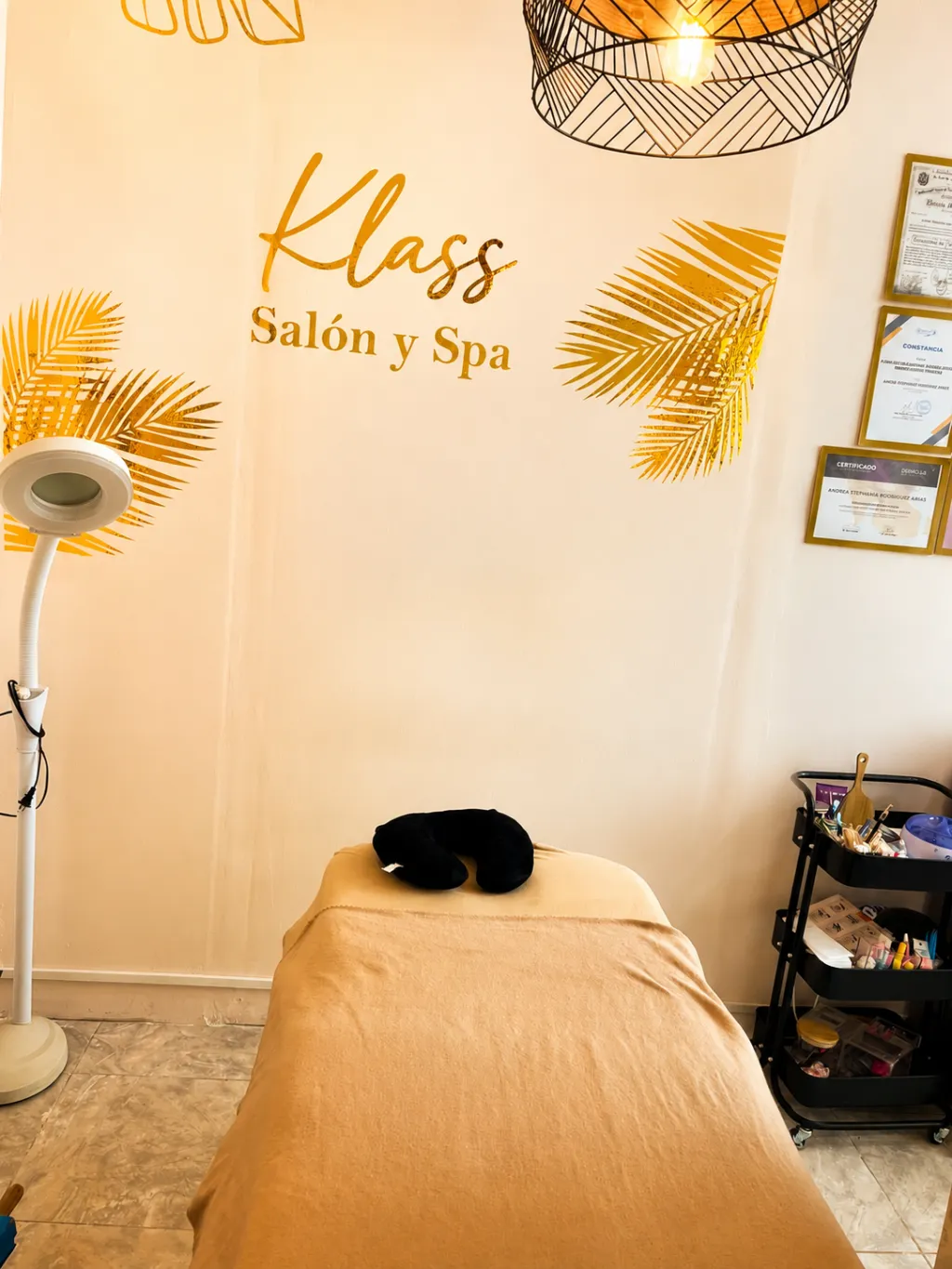 Sala de tratamientos de Klass Salón & Spa